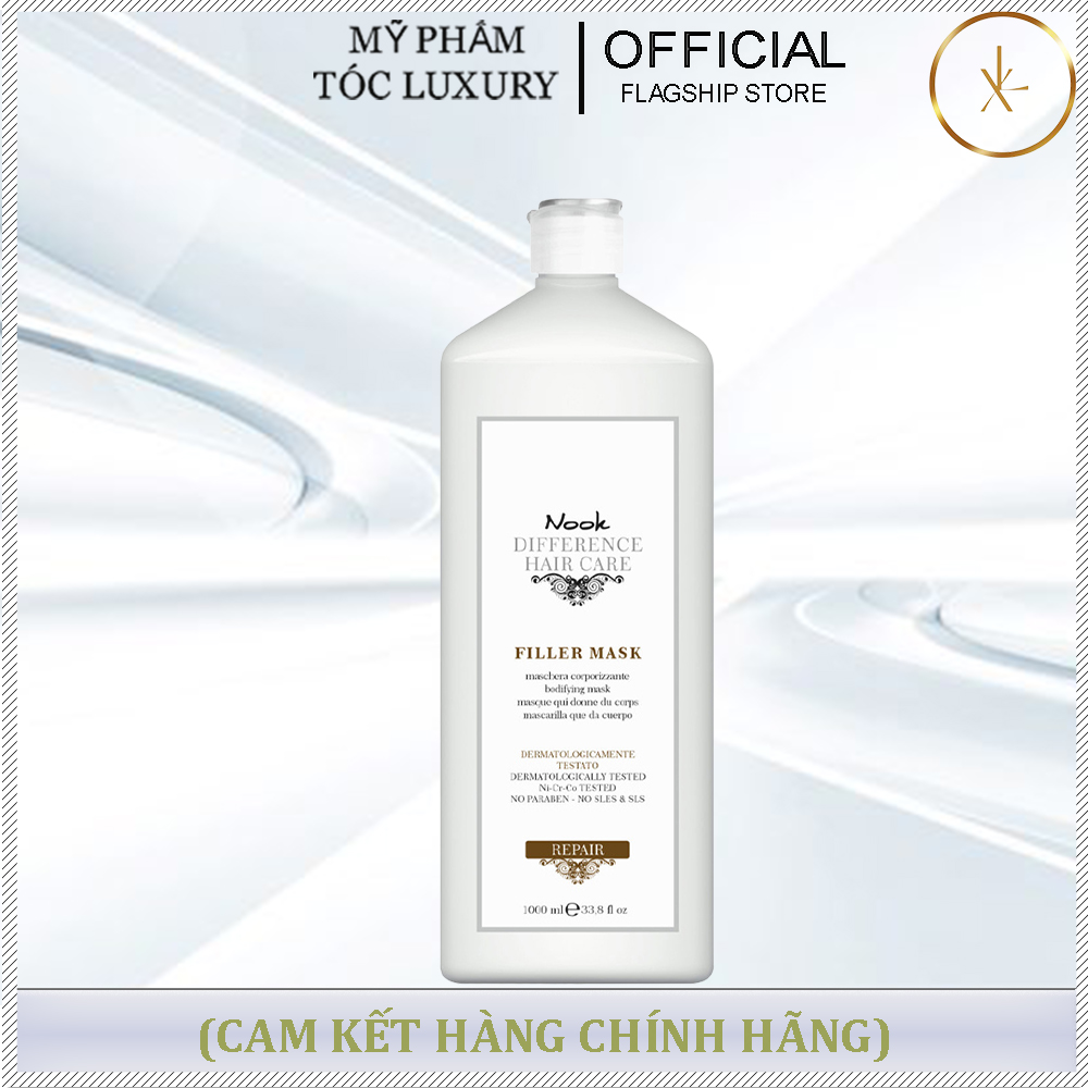 DẦU HẤP PHỤC HỔI TÓC THƯỜNG HƯ TỔN NHẸ VÀ DA ĐẦU YẾU NOOK REPAIR FILLER MARK 1000ML