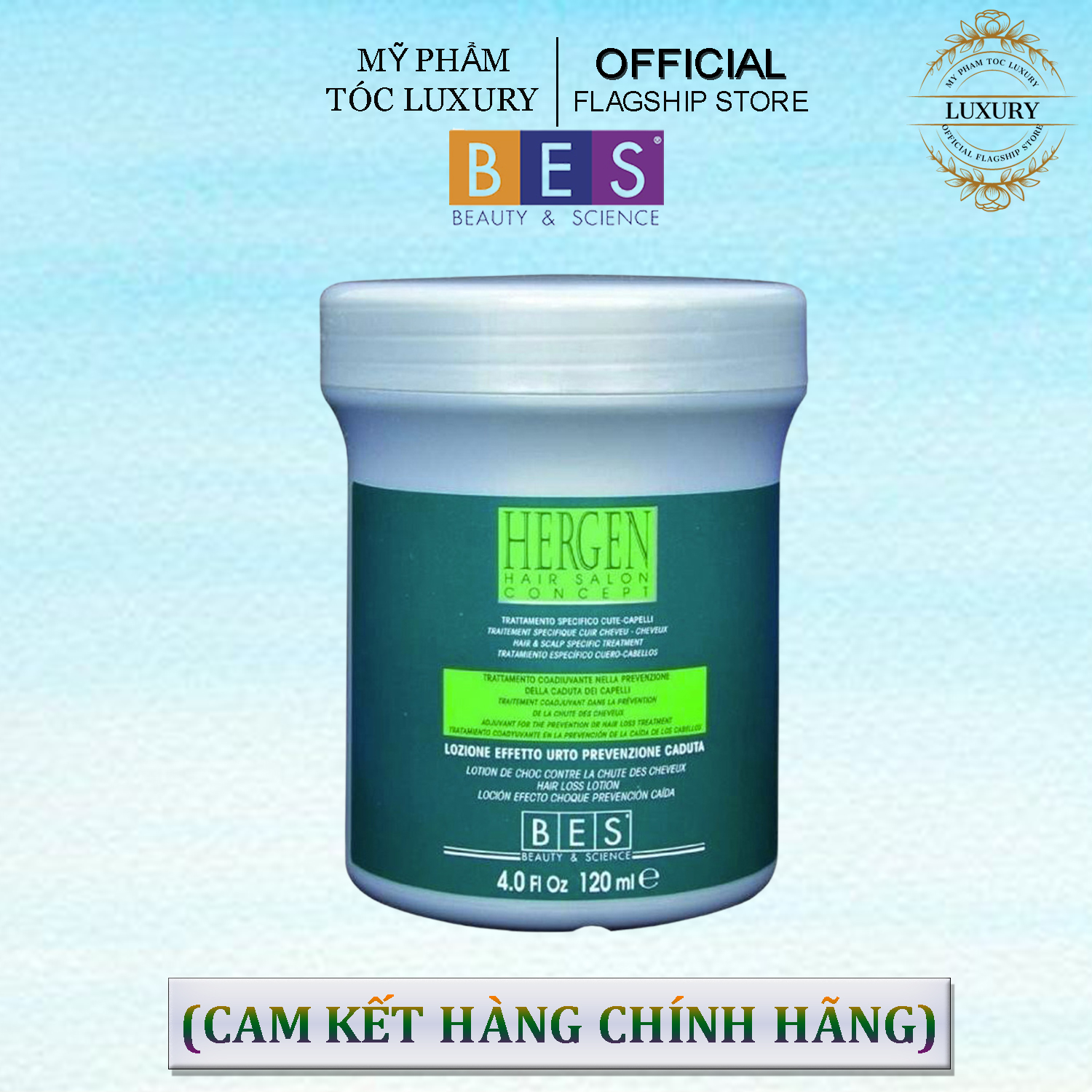 HUYẾT THANH CHỐNG RỤNG KÍCH THÍCH MỌC TÓC BES HERGEN 12*10ML