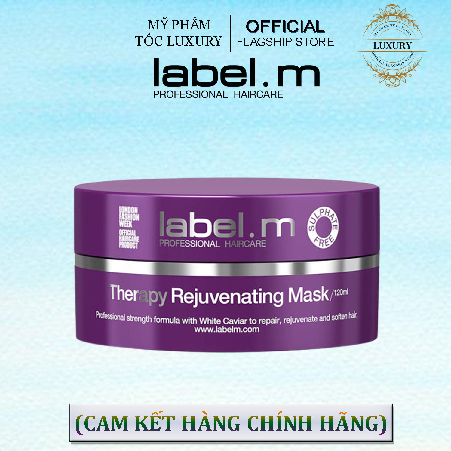 Kem hấp dầu bảo vệ chống lõa hóa tóc Label.m Therapy Age-Defying Recovery Mask 120ml