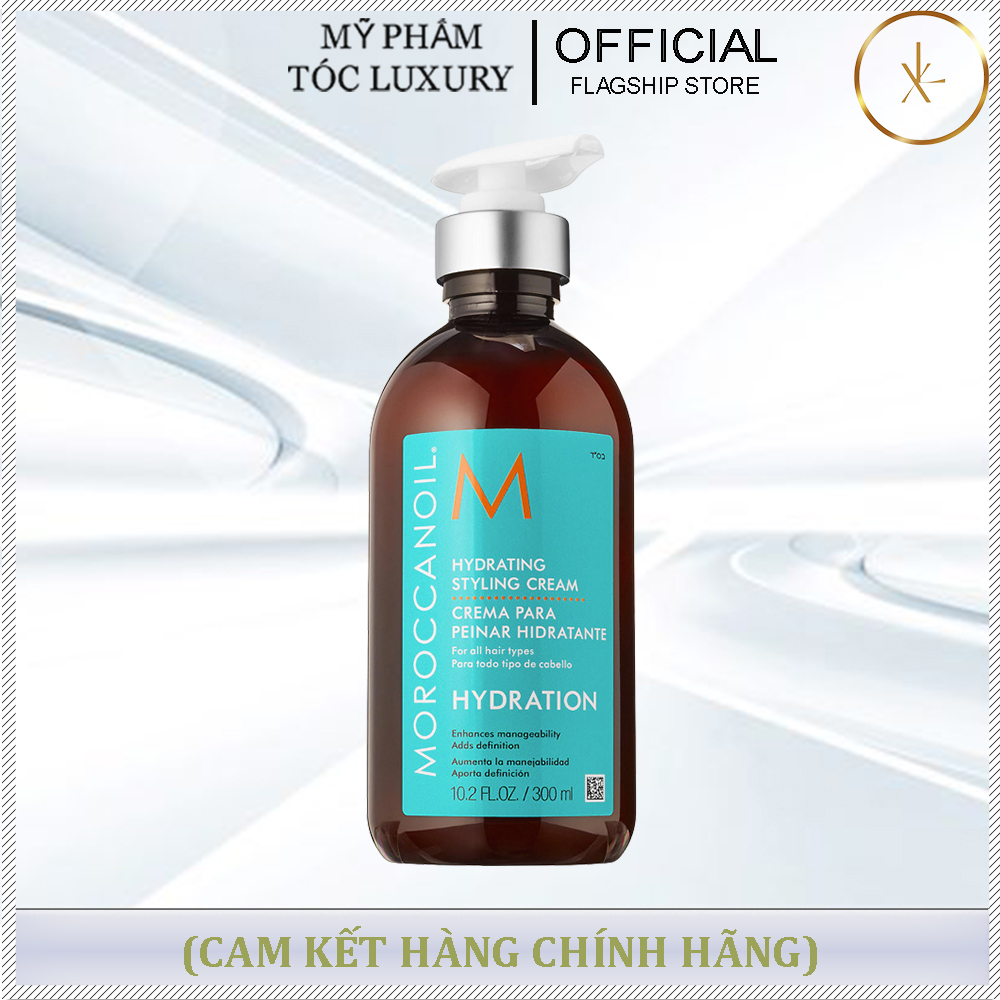 KEM TẠO KIỂU DƯỠNG ẨM  MOROCCANOIL HYDRATING STYLING CREAM 300ML