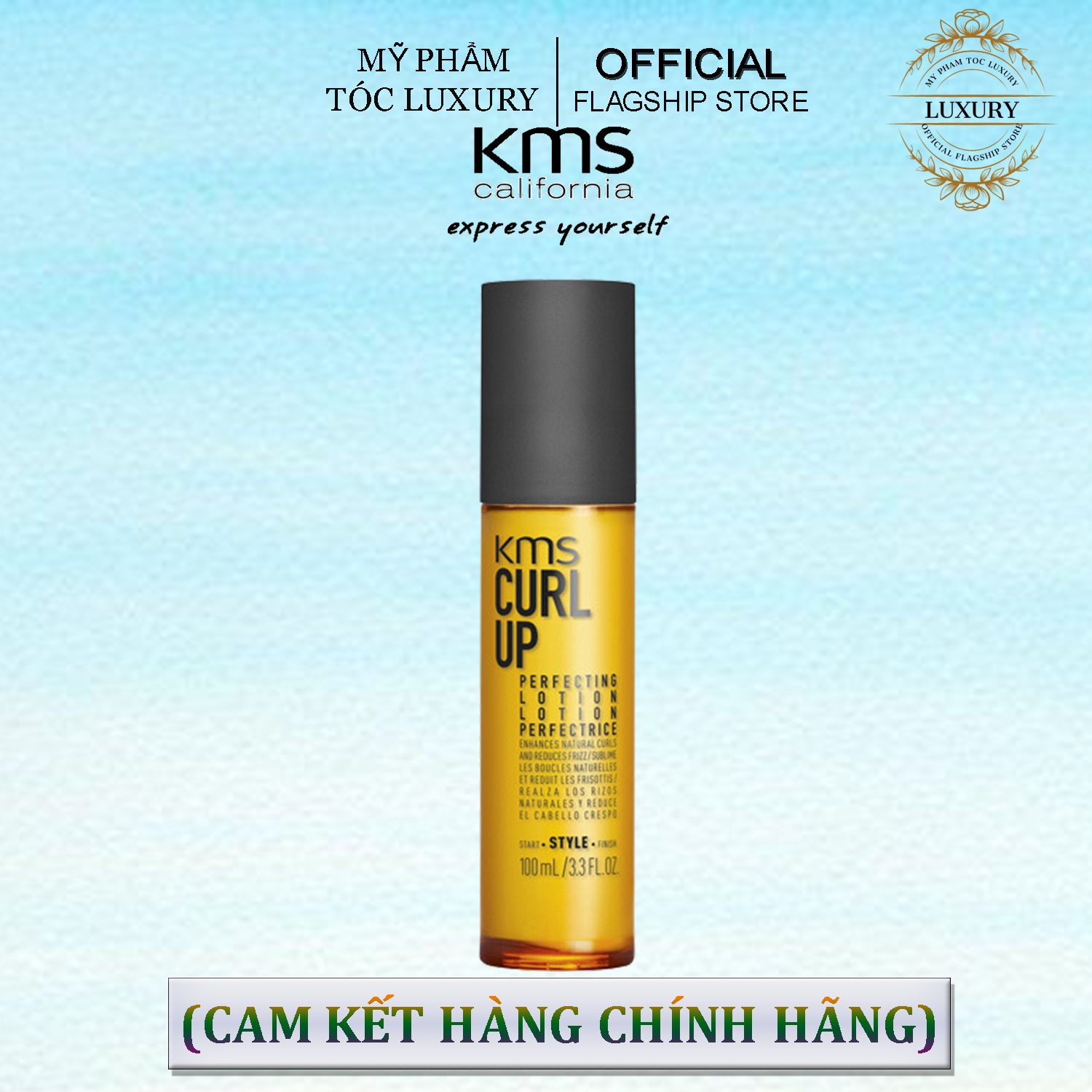 SỮA TẠO KIỂU TÓC UỐN XOĂN KMS CURL UP LOTION 100ML