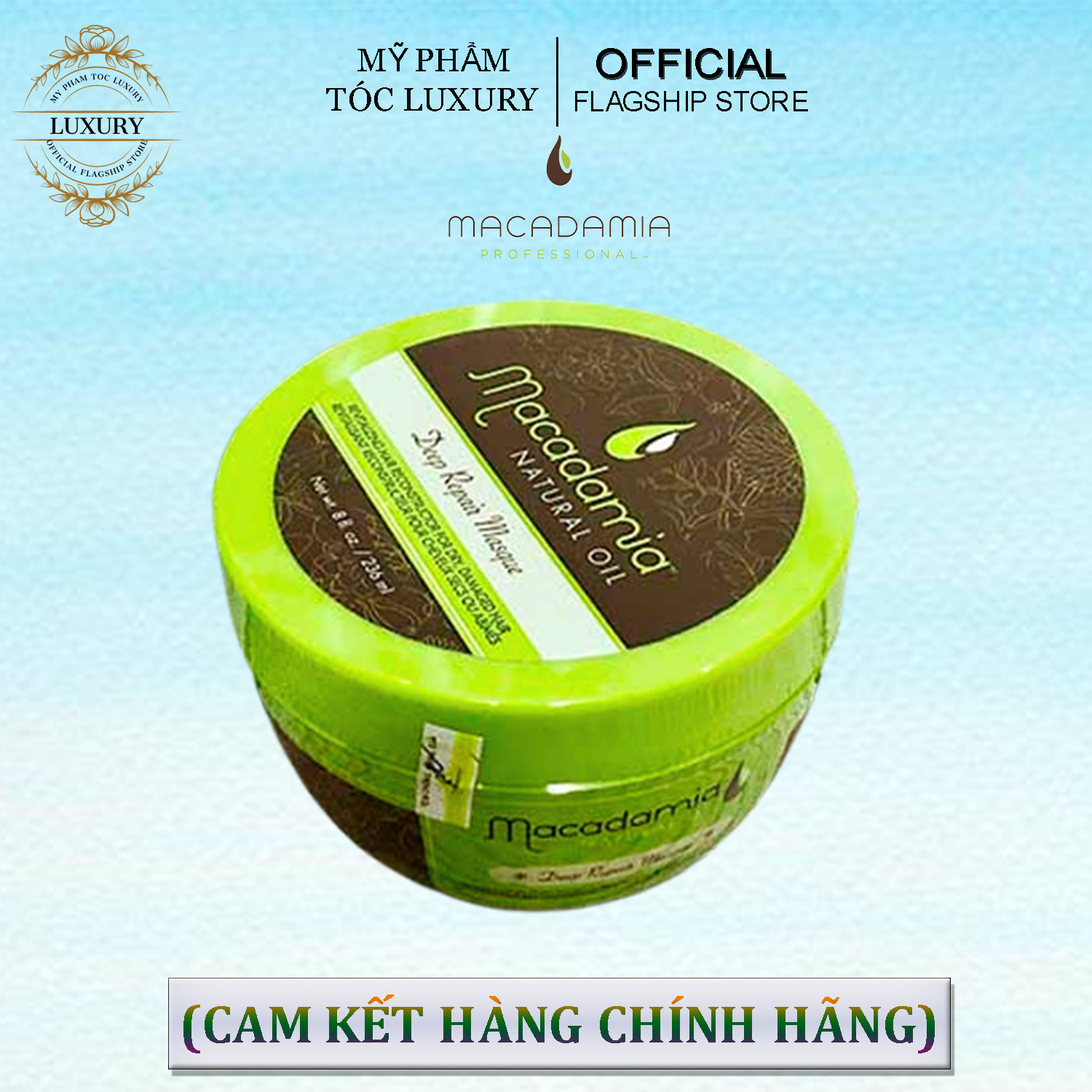 Kem hấp phục hồi tóc Macadamia - Deep Repair Masque 250ML