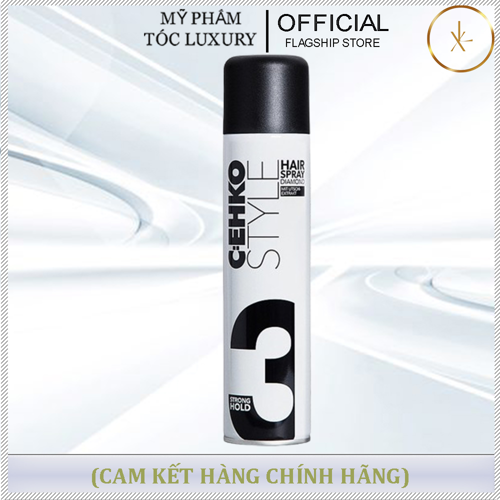 KEO XỊT CỨNG VỪA TẠO ÁNH KIM CƯƠNG CEHKO STYLE HAIR SPRAY DIAMOND 400ML