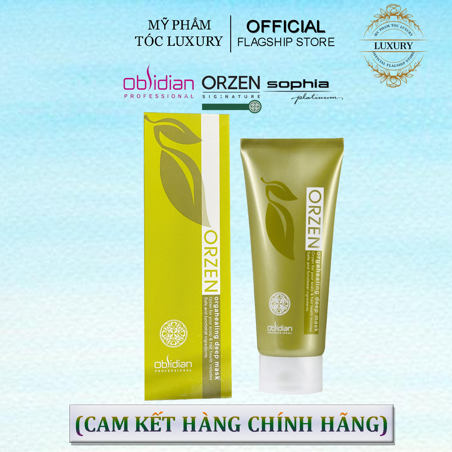 MẶT NẠ CHỐNG RỤNG TÓC ORZEN 200ML