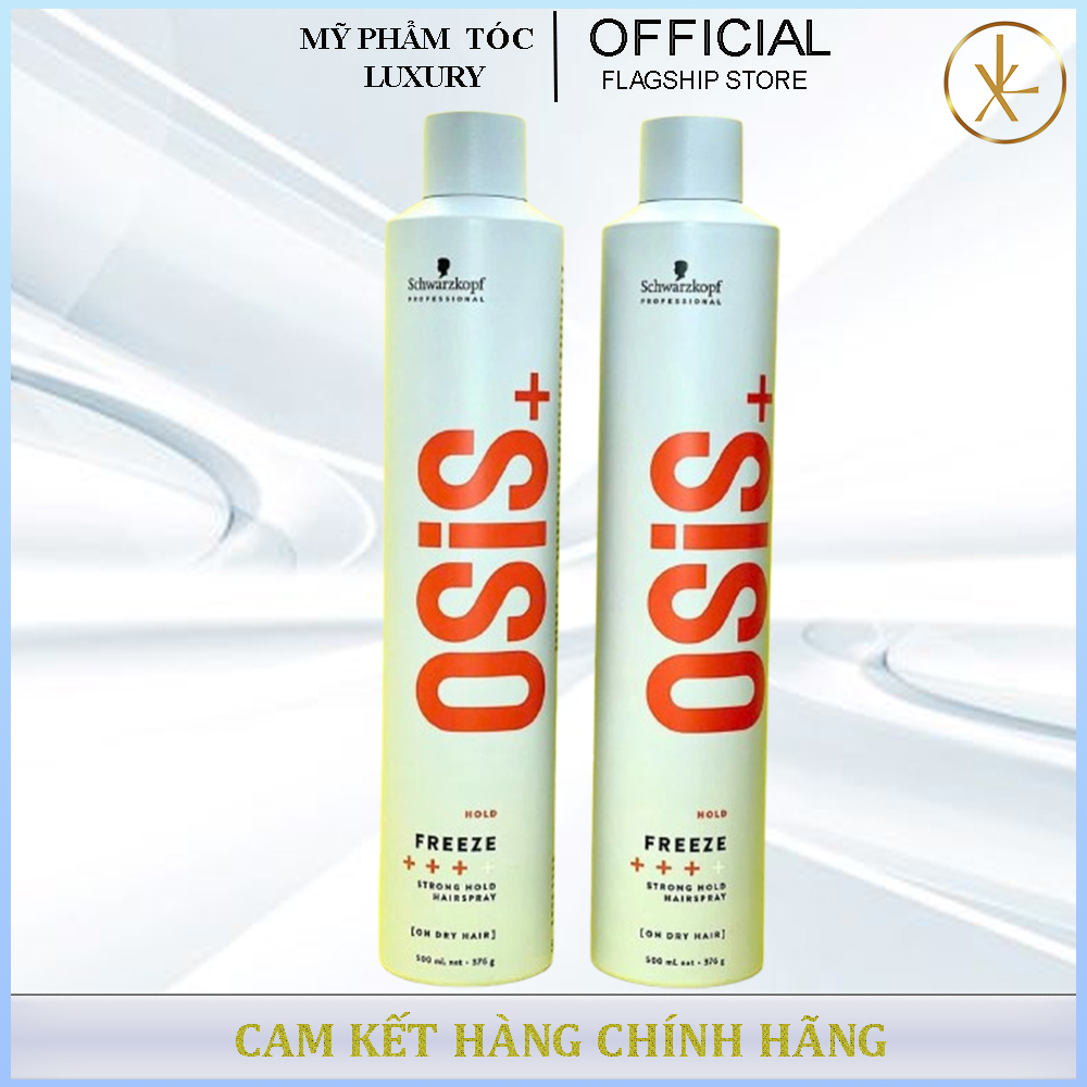 KEO XỊT GIỮ NẾP CỨNG VỪA OSIS FREEZE SCHWARZKOPF 300ML