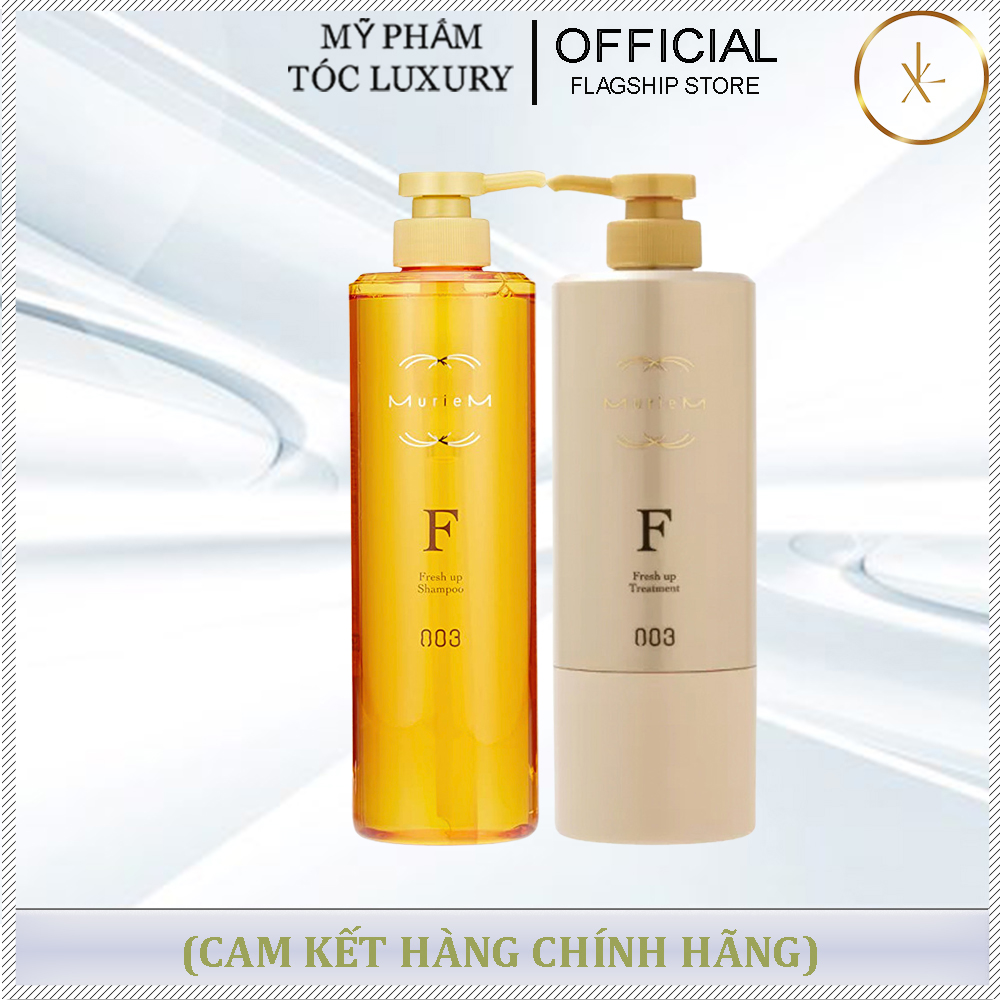 DẦU GỘI XẢ PHỤC HỒI TÓC HƯ TỔN 003 NUMBER THREE F MURIME GOLD 660ML