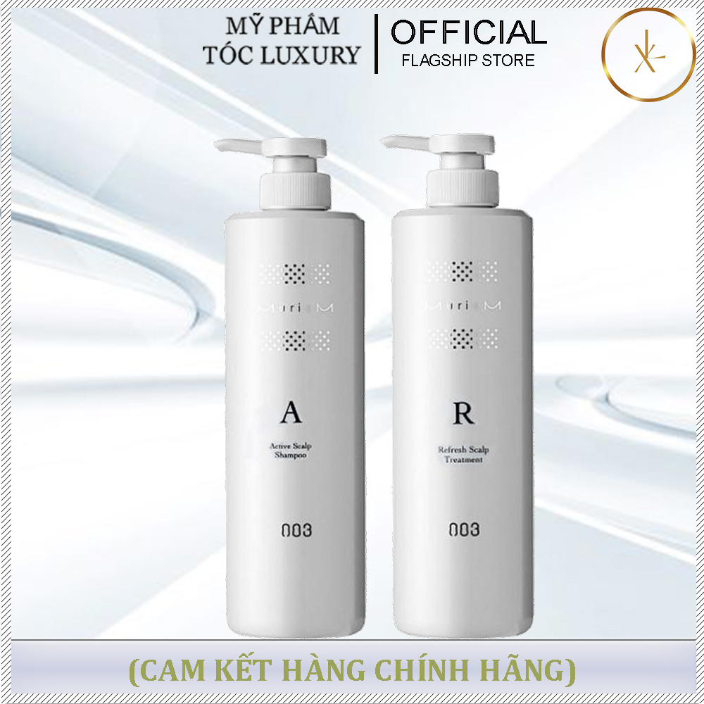 DẦU GỘI XẢ NUMBER THREE 003 MURIEM A - R CHỐNG RỤNG TRỊ DẦU 660ML