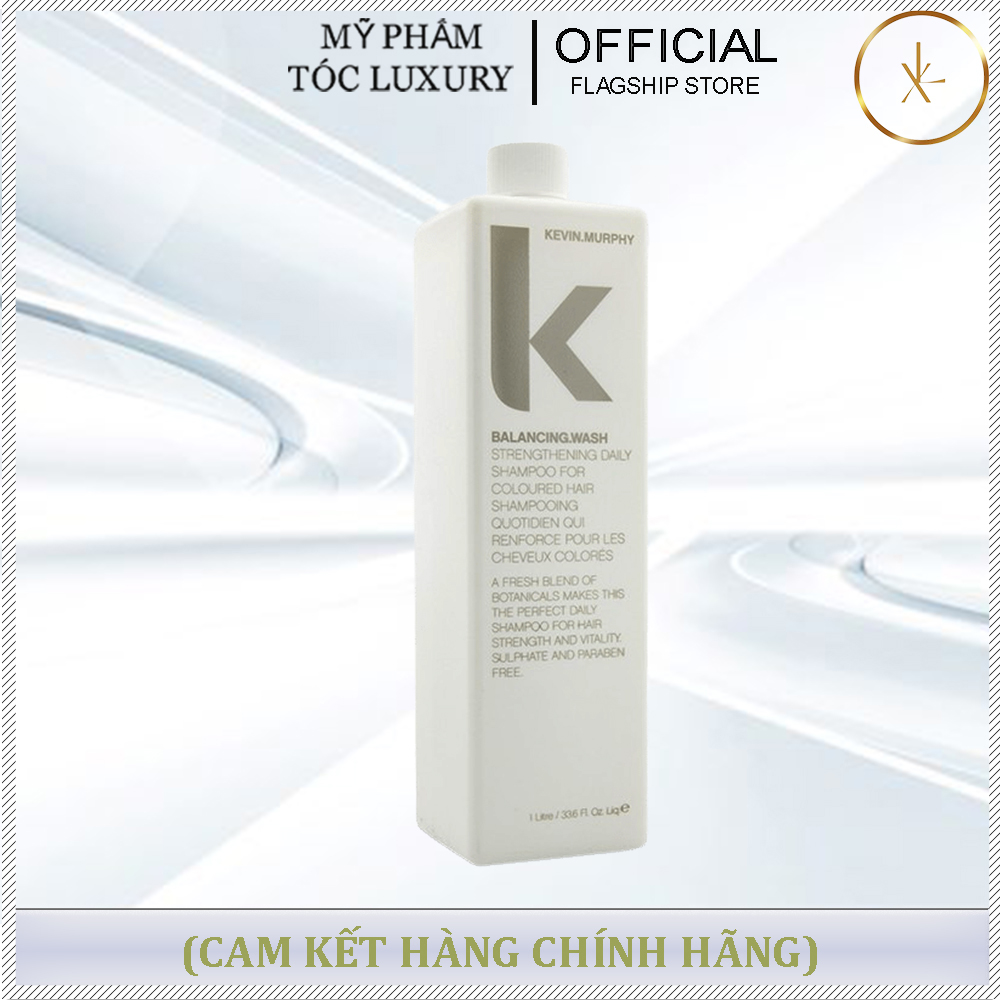 DẦU GỘI CÂN BẰNG ĐỘ ẨM DA ĐẦU NHỜN KEVIN MUPHY BALANCING WASSH 1000ML