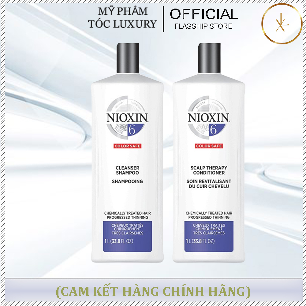 DẦU GỘI CHỐNG RỤNG TÓC NIOXIN  (HỆ THỐNG 6) 1000ML