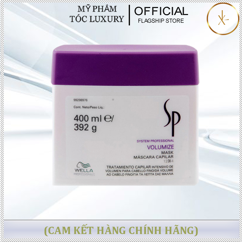 HẤP DẦU PHỒNG TÓC SP VOLUME MASK WELLA 400ML