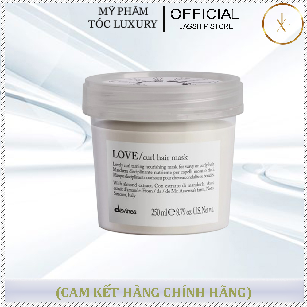 HẤP DẦU DAVINES DÀNH CHO TÓC UỐN LOVE CURL HAIR MASK 250ML