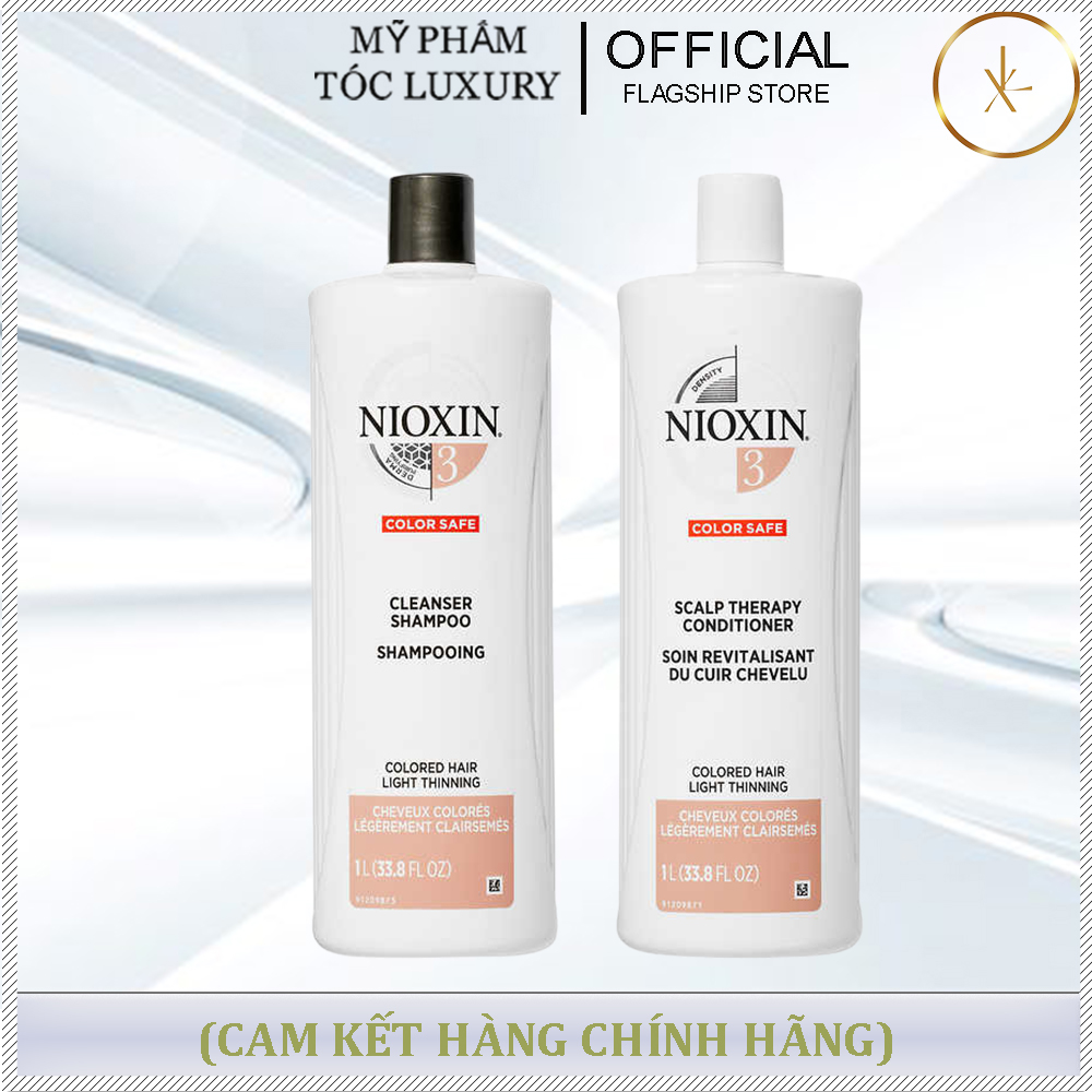 DẦU GỘI CHỐNG RỤNG TÓC NIOXIN (HỆ THỐNG 3) 1000ML