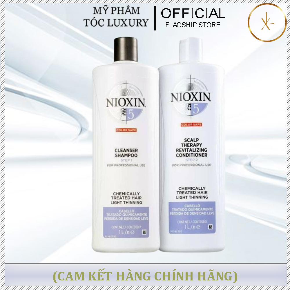 DẦU GỘI CHỐNG RỤNG TÓC NIOXIN  (HỆ THỐNG 5) 1000ML