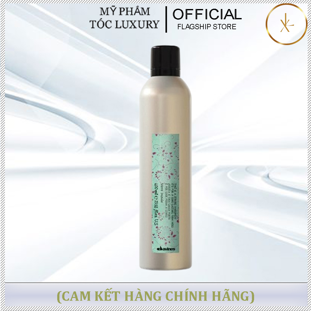 GÔM XỊT CỨNG DAVINES STRONG HAIRSPRAY 400ML