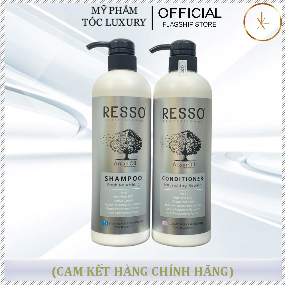 Dầu Gội Resso Phục HỒi Giảm Gẫy Rụng 750ml