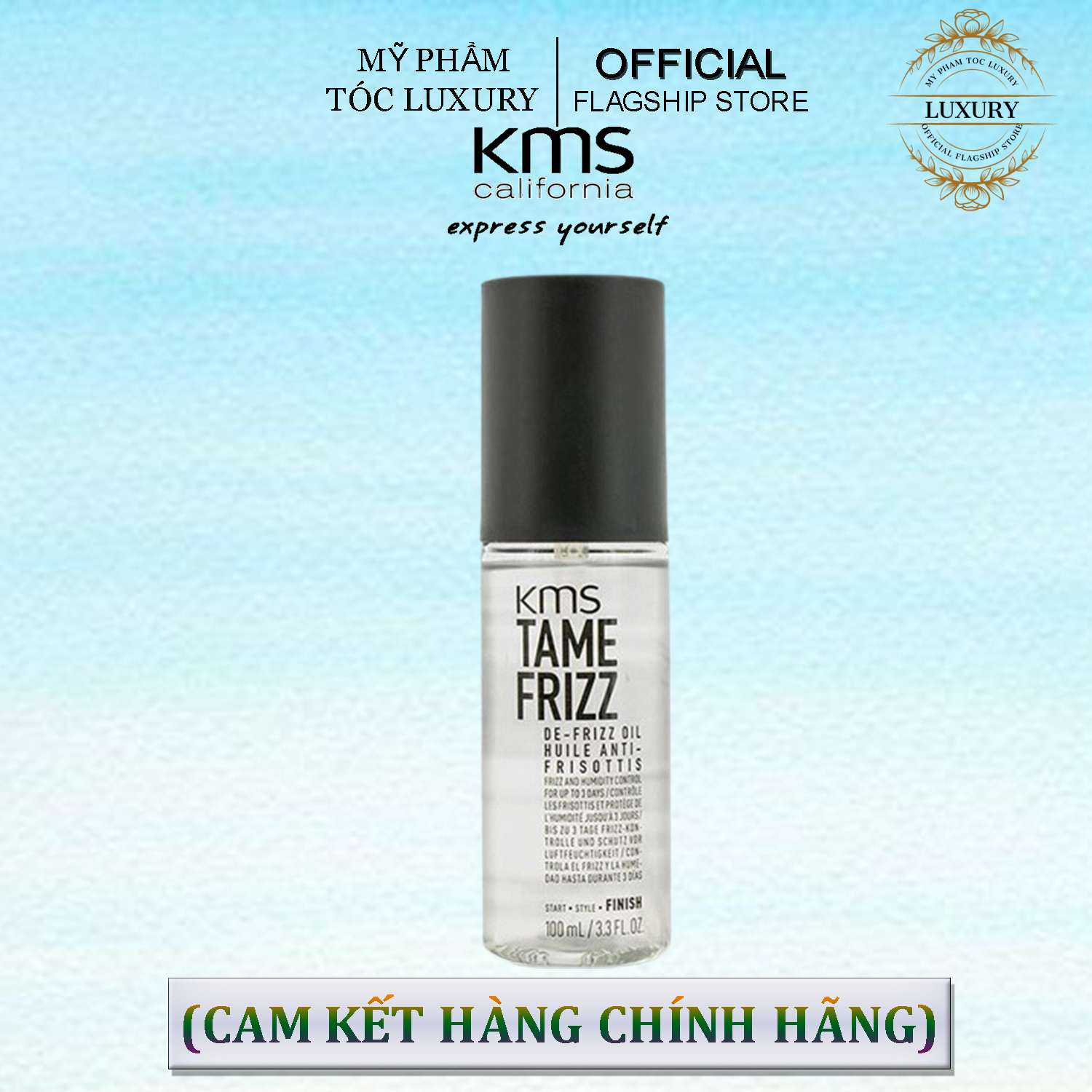 TINH DẦU CHỐNG RỐI KMS TAME FRIZZ DE-FRIZZ OIL 100ML