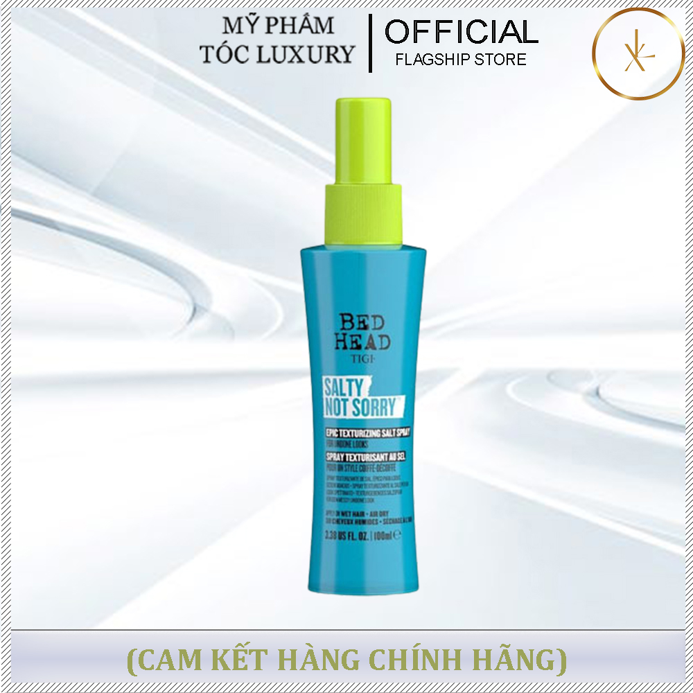 XỊT PHỒNG TÓC MUỐI BIỂN TIGI BEDHEAD SALTY NOT SORRY 100ML