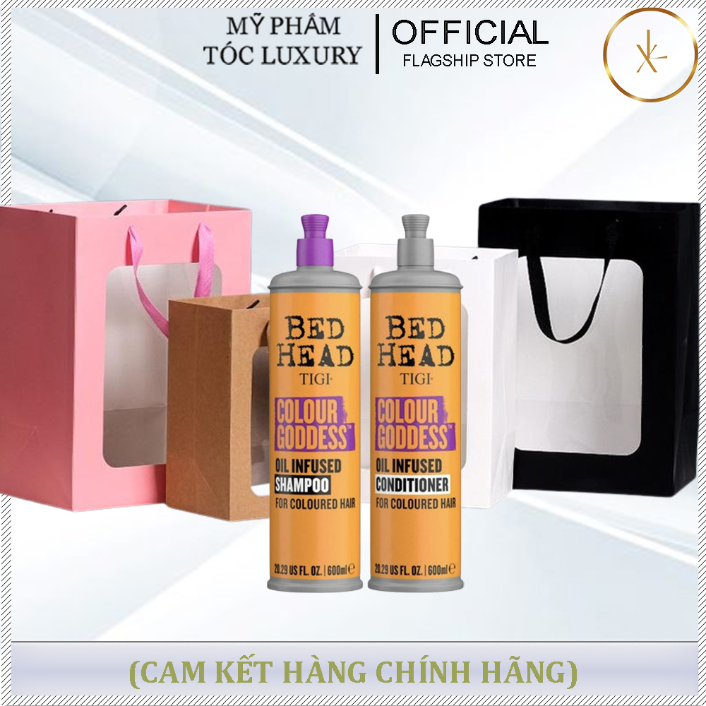 SET QUÀ TẶNG CẶP GỘI XẢ BỀN MẦU TÓC NHUỘM TIGI BED HEAD COLOR 400ML