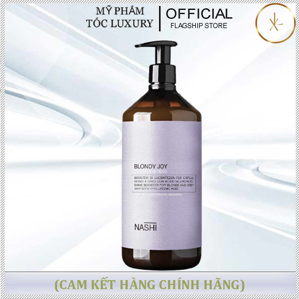 DẦU XẢ NASHI BLONDY JOY DÀNH CHO TÓC TẨY VÀNG HOẶC MÀU LẠNH 1000ML