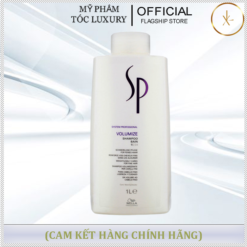 DẦU GỘI TĂNG PHỒNG LÀM DÀY TÓC SP  VOLUME WELLA 1000ML