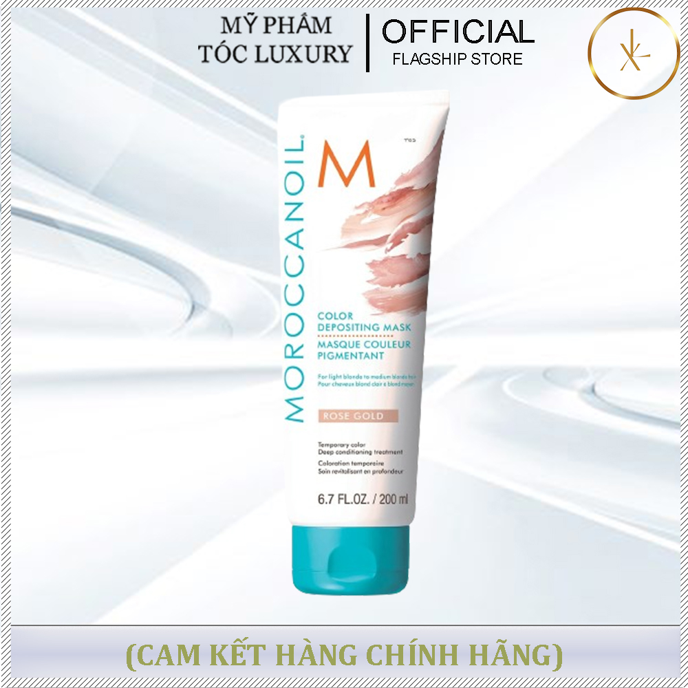 MẶT NẠ BỔ SUNG HẠT MÀU MOROCCANOIL ROSE GOLD 30ML