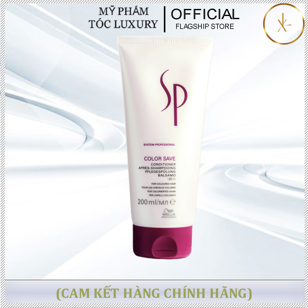 Dầu Xả Bền Mầu Tóc Nhuộm SP Color Save Wella 200ml