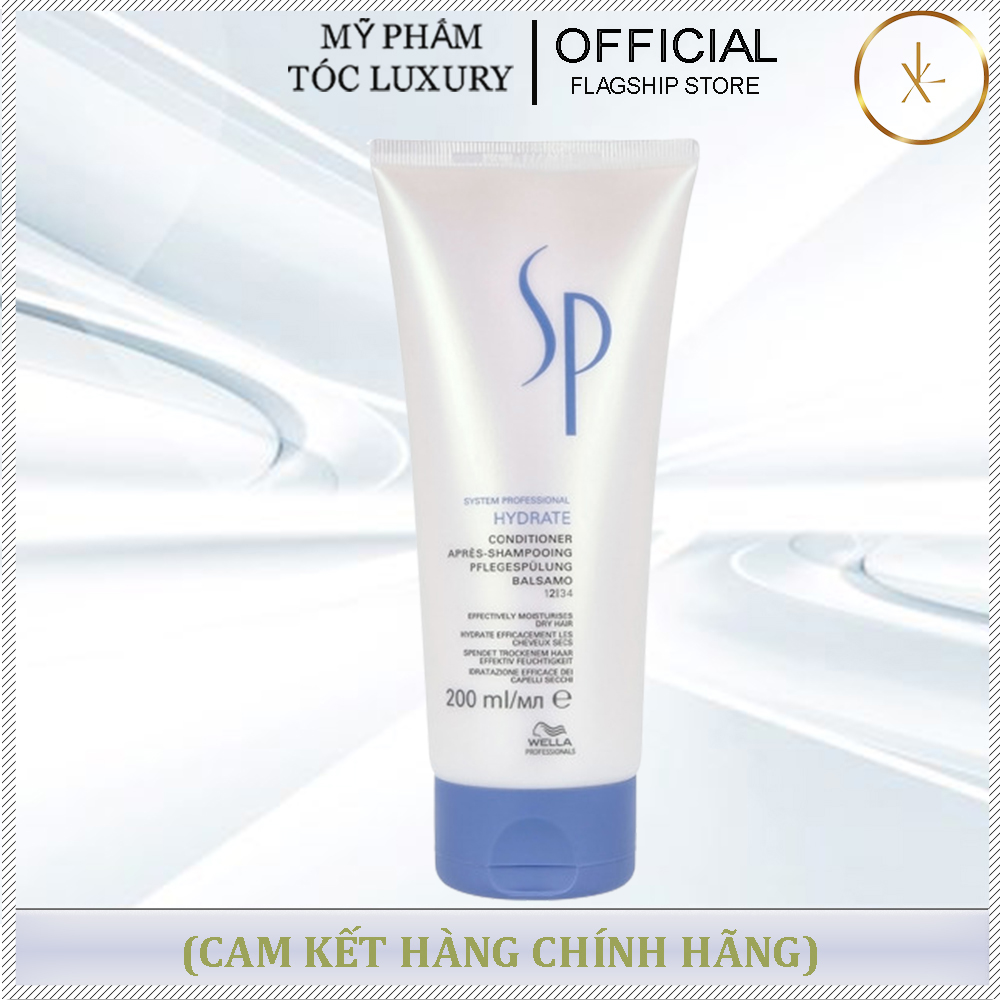 DẦU XẢ DƯỠNG ẨM SP  HYDRATE CONDITIONER WELLA 200ML