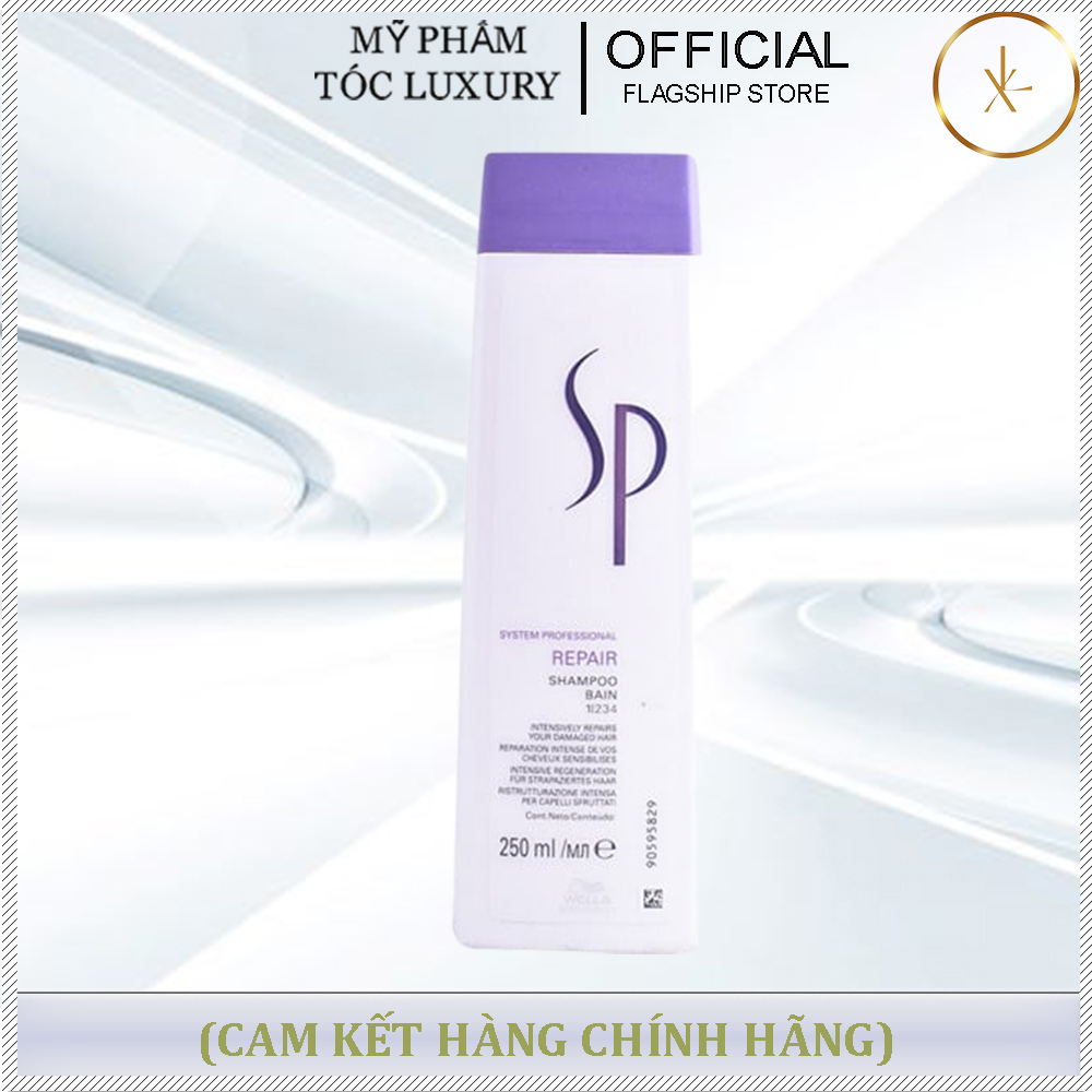 Dầu Gội Phục Hồi Hư Tổn Sp Repair Wella 200ml