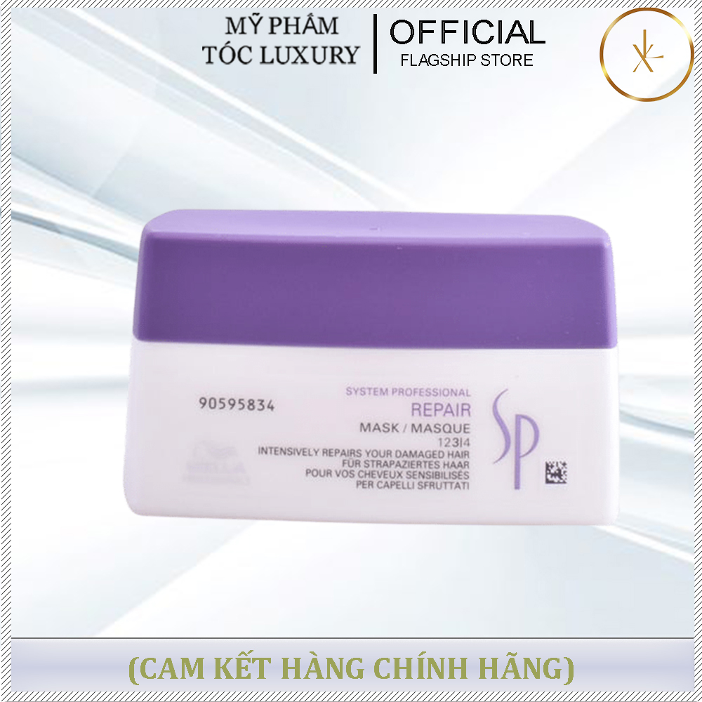 Dầu Hấp Phục Hồi Tóc Hư Tổn Wella SP Repair Mask 150ml