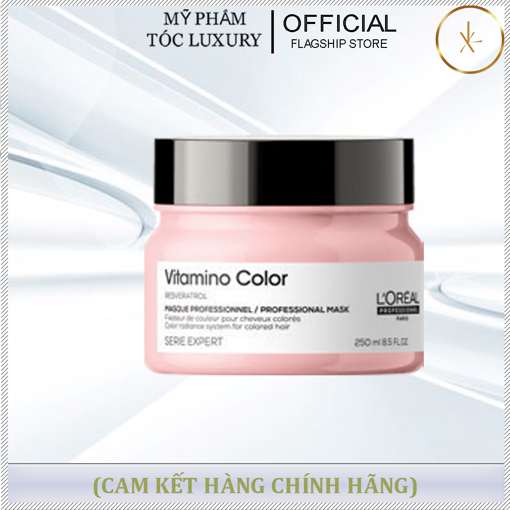 DẦU HẤP GIỮ BỀN MẦU TÓC NHUỘM LOREAL VITAMINO COLOR 250ML