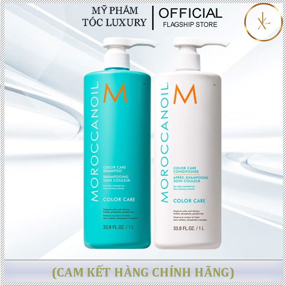 CẶP DẦU GỘI XẢ BỀN MẦU NHUỘM MOROCCANOIL COLOR CARE 1000ML