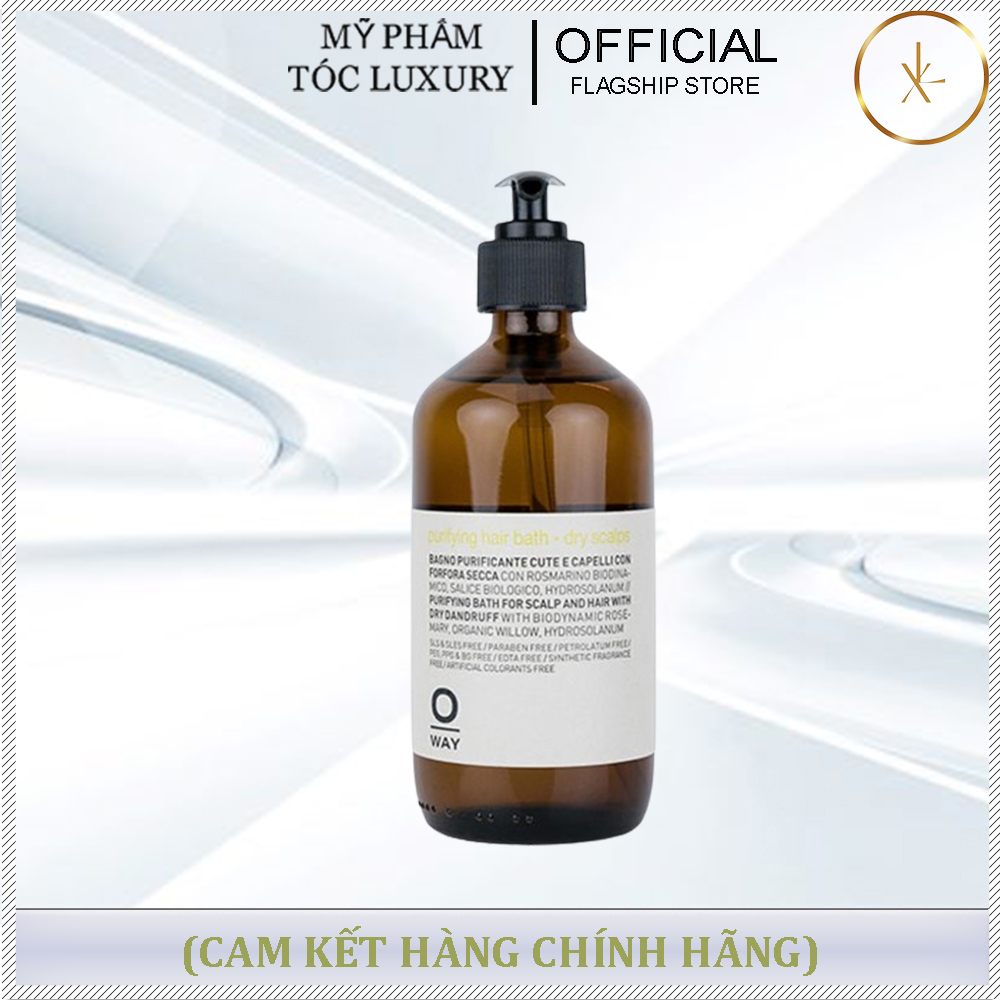 DẦU GỘI TRỊ GẦU DA ĐẦU KHÔ OWAY NO DANDRUFF HAIR BATH 240ML ( GÀU KHÔ))