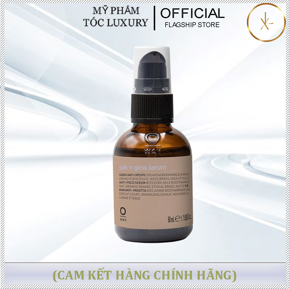 HUYẾT THANH BÓNG MƯỢT TÓC OWAY SILK’N GLOW SERUM 50ML