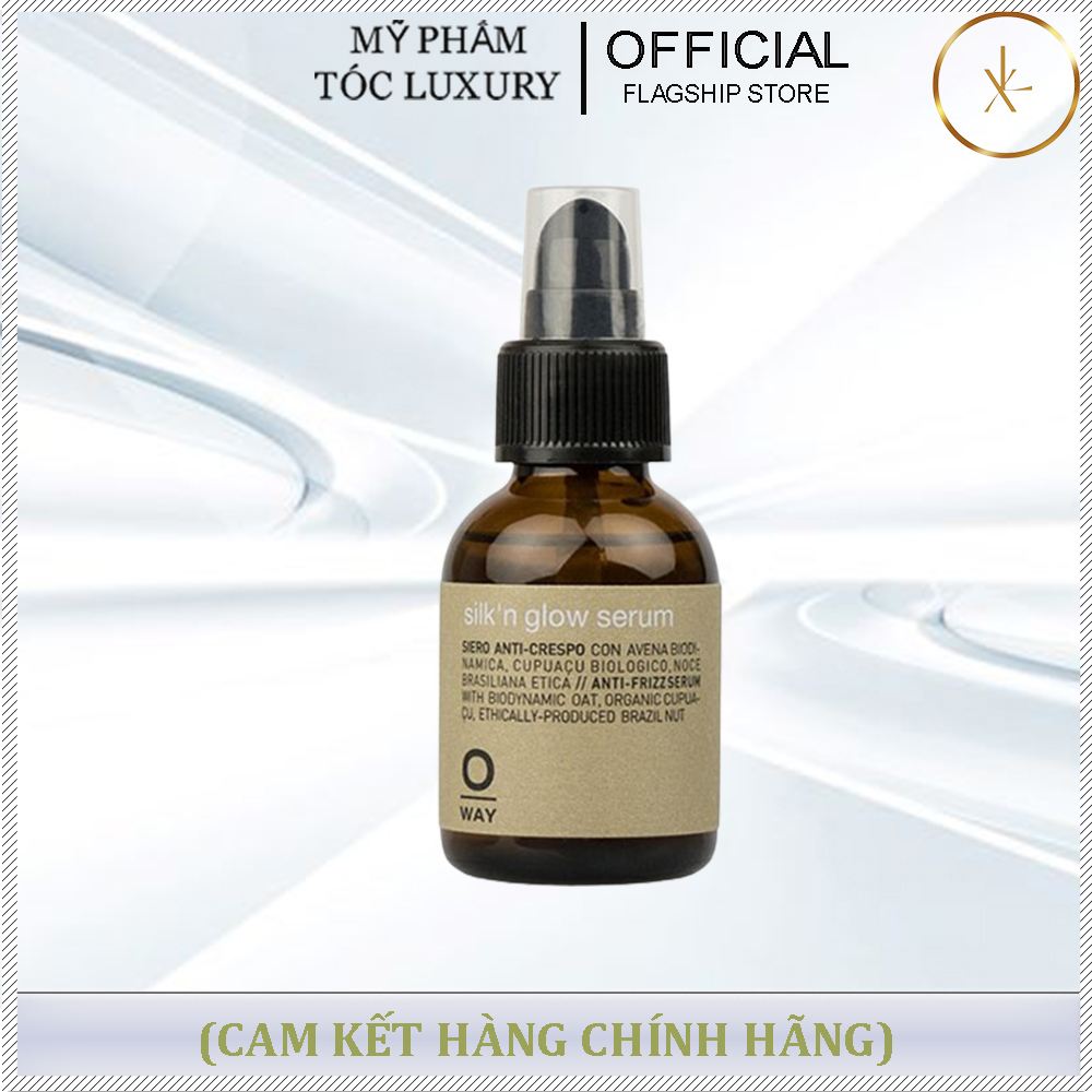 HUYẾT THANH BÓNG MƯỢT TÓC OWAY SILK’N GLOW SERUM 30ML