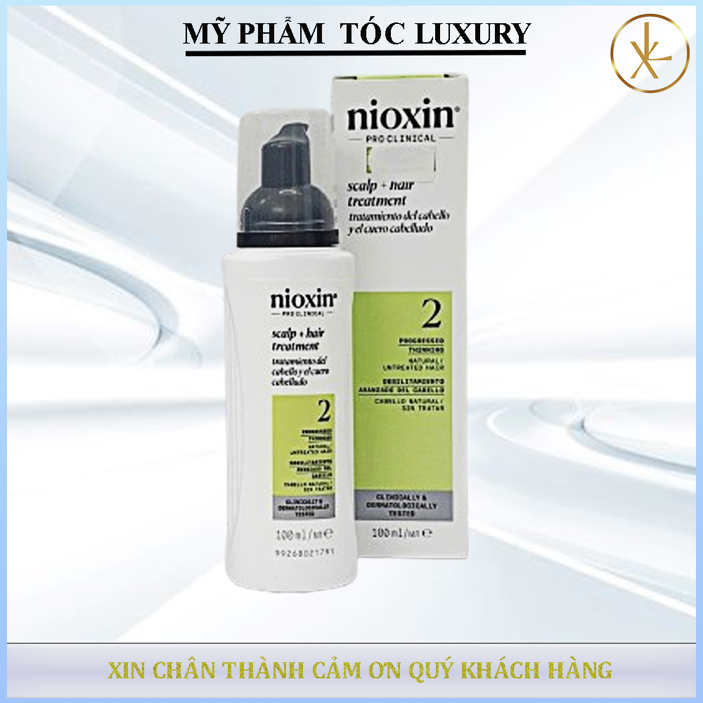 Tinh chất chống rụng tóc Nioxin số 2 Scalp Treatment 100ml