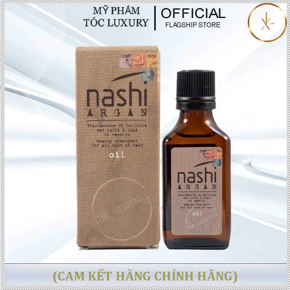 TINH DẦU PHỤC HỒI DƯỠNG BÓNG MỀM TÓC NASHI ARGAN 30ML