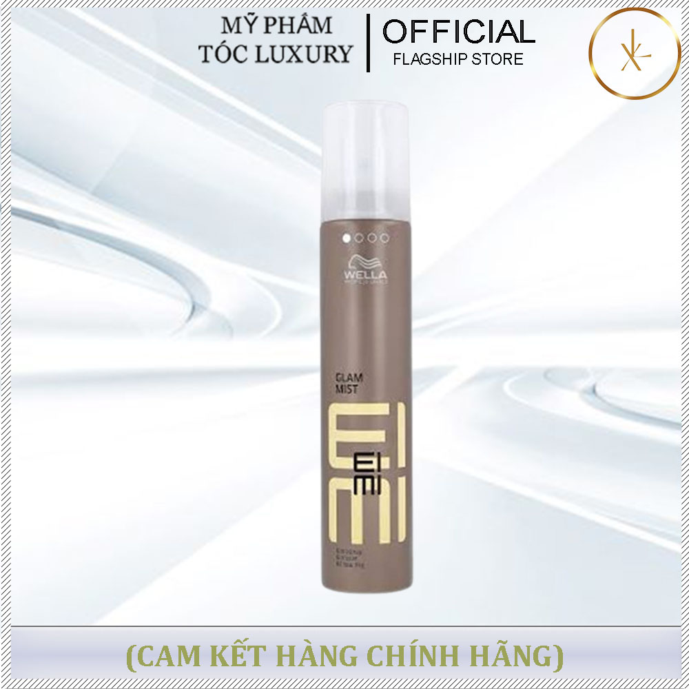 Xịt Dưỡng Bóng Tóc Wella EIMI Giúp Tóc Sáng Bóng Glam Mist Shine Mist 200ml