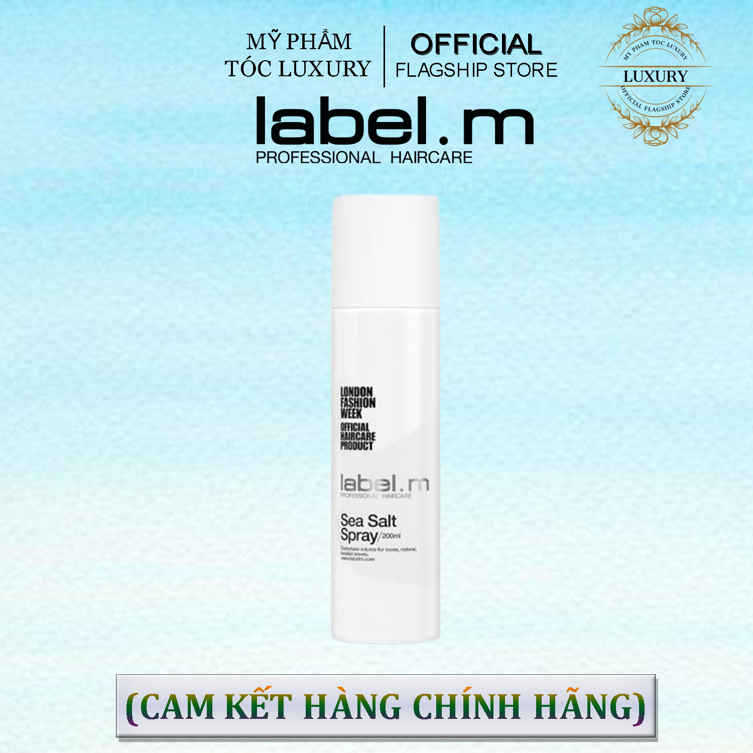 XỊT MUỐI BIỂN TẠO PHỒNG CHO TÓC LABEL.M SEA SALT SPRAY 200ML